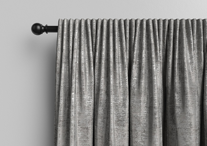 Anaconda, Metallic Grey - Made to Measure Curtains - Image 10